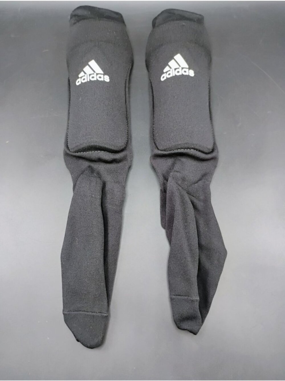 Adidas Youth Soccer Shin Guard Socks Black - Picture 5 of 9